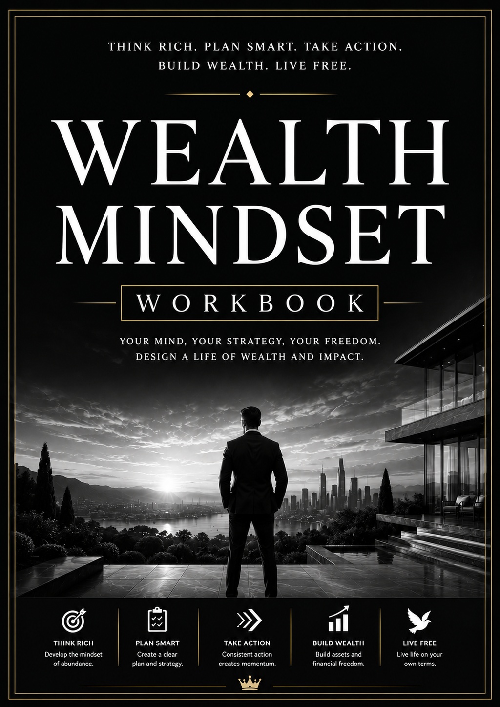Wealth Mindset Workbook | Money Mindset Journal & Financial Success Planner | Abundance Manifestation Workbook | Printable PDF