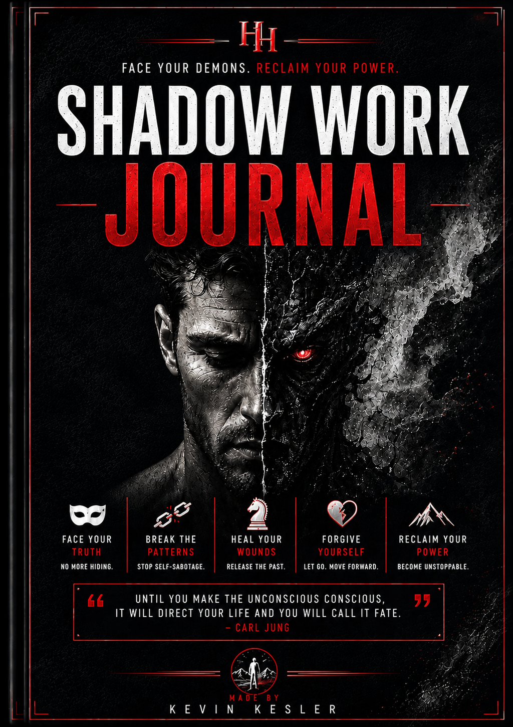 Shadow Work Journal | Guided Self-Reflection & Healing Workbook | Inner Child Healing | Digital Download PDF